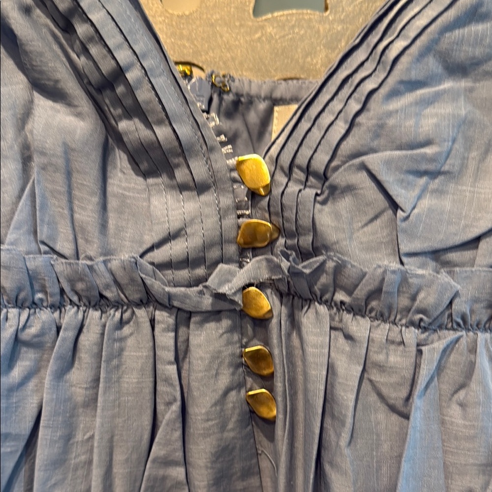 Aje Blue Ruffled Sundress - Picture 3 of 13